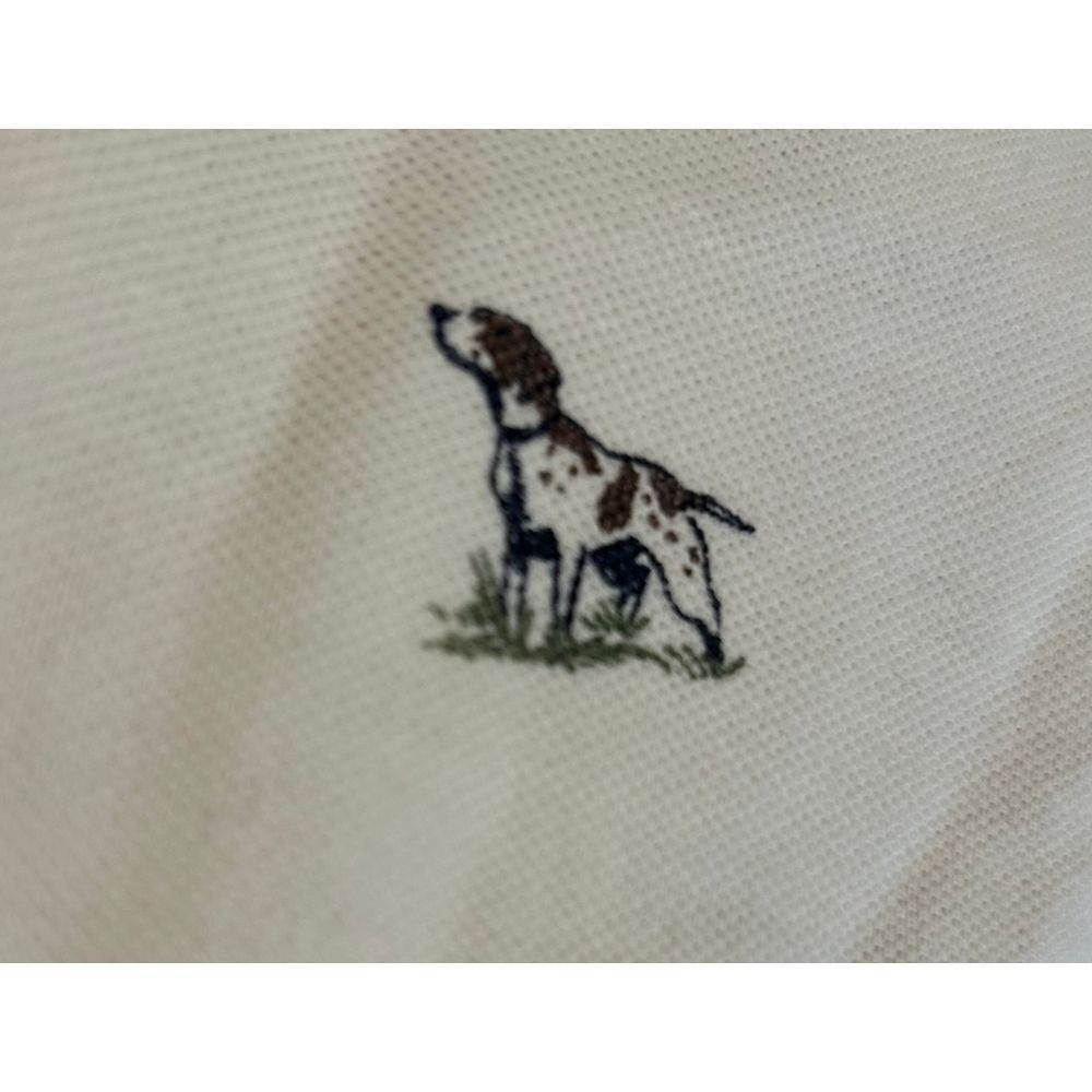 Men's Hunting Dog Preppy Old Money Print Polo Shirt Casual Club Room Medium - Picture 3 of 10